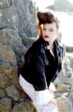 MILLA JOVOVICH at a Photoshoot