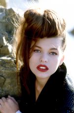 MILLA JOVOVICH at a Photoshoot