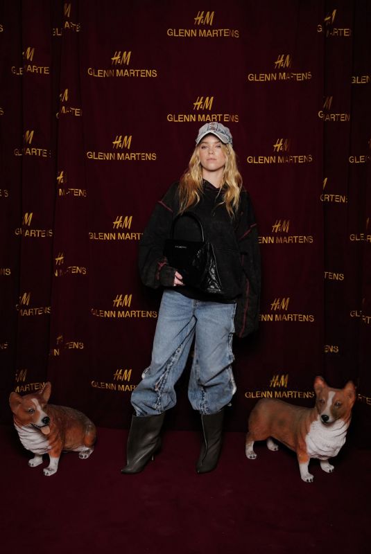 MILLY ALCOCK at H&M Glenn Martens in London 10/22/2025