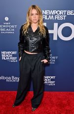 MILLY ALCOCK at Newport Beach Film Festival Honors at The Balboa Bay Resort in Newport Beach 10/19/2025