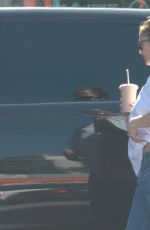 MINKA KELLY Out for Juice in Hollywood 10/22/2025