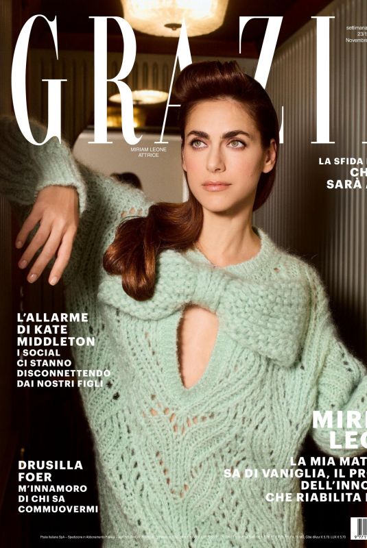 MIRIAM LEONE in Grazia Italy, October 2025