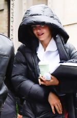 MONICA BARBARO Arrives at Movie Set of One Night Only in New York 10/14/2025