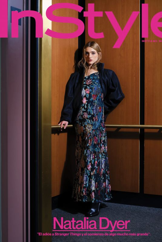 NATALIA DYER on the Cover of InStyle Mexico, November 2025