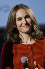 NATALIE PORTMAN at Arco Screening at Lumiere Film Festival in Lyon 10/13/2025