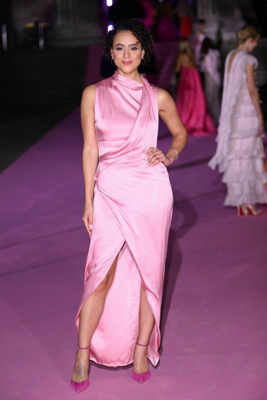 NATHALIE EMMANUEL at Inaugural British Museum Ball at British Museum in London 10/18/2025