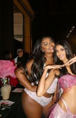 NEELAM GILL in the Backstage at Victoria’s Secret Fashion Show 2025 in New York City 10/15/2025