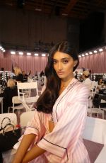 NEELAM GILL in the Backstage at Victoria’s Secret Fashion Show 2025 in New York City 10/15/2025
