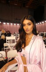 NEELAM GILL in the Backstage at Victoria’s Secret Fashion Show 2025 in New York City 10/15/2025