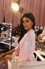 NEELAM GILL in the Backstage at Victoria’s Secret Fashion Show 2025 in New York City 10/15/2025