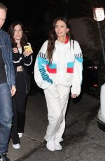 NINA DOBREV Arrives at Vas J. Morgan