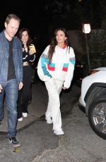 NINA DOBREV Arrives at Vas J. Morgan
