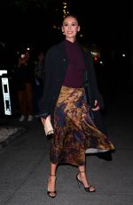 NINA DOBREV Arrives at Vogue-hosted Celebration for Victoria Beckham Docuseries at Crosby Street Hotel in New York City 10/15/2025