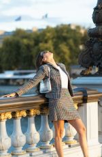 NINA DOBREV at a Photoshoot 10/10/2025