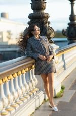 NINA DOBREV at a Photoshoot 10/10/2025