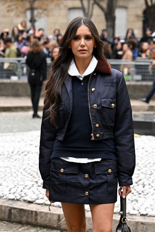 NINA DOBREV at Miu Miu Fashion Show at Paris Fashion Week 10/06/2025