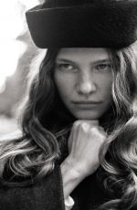 OLGA OBUMOVA at a Photoshoot, October 2025