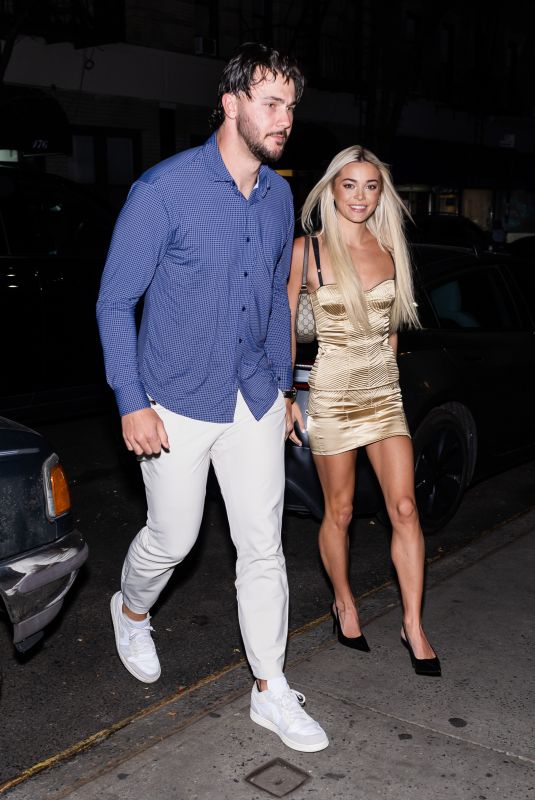 OLIVIA DUNNE and Paul Skenes Celebrates Her Birthday in New York City 09/30/2025