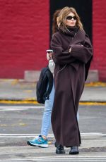 OLIVIA JADE Bundled up While Out and About in New York City 10/28/2025