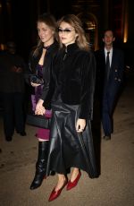 OLIVIA JDE Arrives at Grand Palais Party at Paris Fashion Week in Paris 10/03/2025