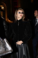 OLIVIA JDE Arrives at Grand Palais Party at Paris Fashion Week in Paris 10/03/2025