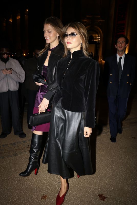 OLIVIA JDE Arrives at Grand Palais Party at Paris Fashion Week in Paris 10/03/2025