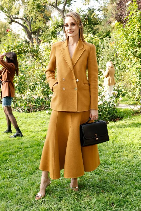 OLIVIA PALERMO at Gabriela Hearst Fashion Show at Paris Fashion Week 10/01/2025