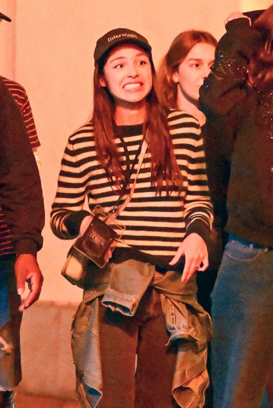 OLIVIA RODRIGO Arrives at Universal Studios Halloween Horror Nights in Los Angeles 10/12/2025