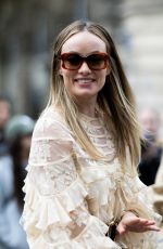 OLIVIA WILDE at Zimmermann Fashion Show at PFW in Paris 10/06/2025