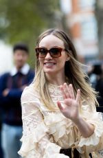 OLIVIA WILDE at Zimmermann Fashion Show at PFW in Paris 10/06/2025