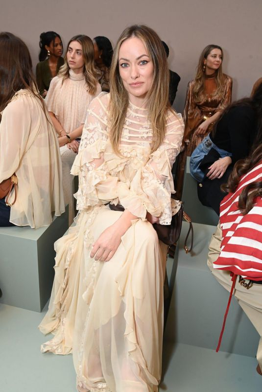 OLIVIA WILDE at Zimmermann Fashion Show at PFW in Paris 10/06/2025