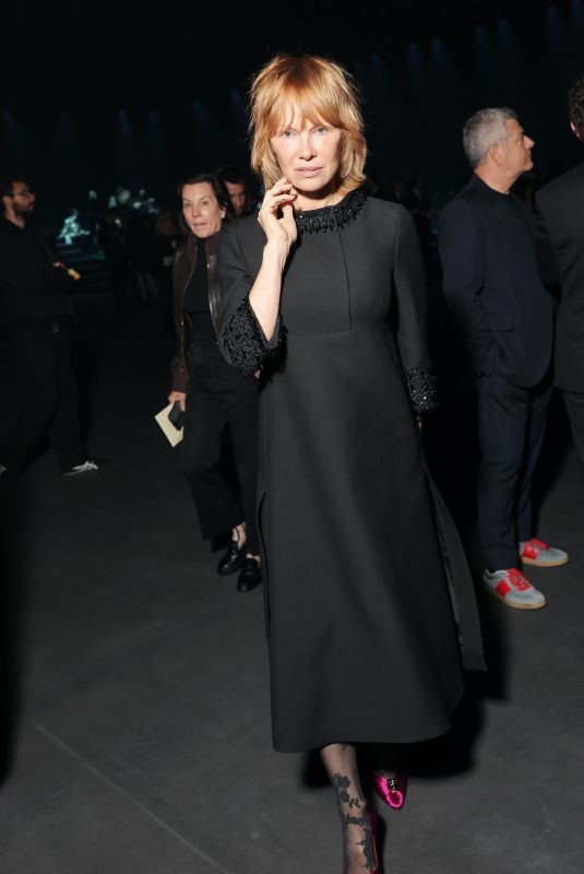 PAMELA ANDERSON at Valentino Show at Paris Fashion Week 10/05/2025
