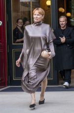 PAMELA ANDERSON Out and About in Paris, October 2025