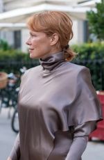 PAMELA ANDERSON Out and About in Paris, October 2025