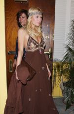 PARI HILTON Leaves Dan Tana