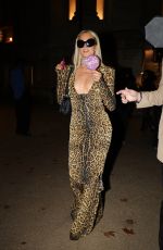 PARIS HILTON Leaves Party at Grand Palais in Paris 10/03/2025