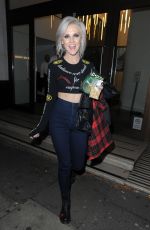 PERRIE EDWARDS Leaves Sony Music Offices in London 11/13/2012
