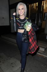 PERRIE EDWARDS Leaves Sony Music Offices in London 11/13/2012