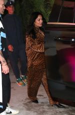 Pregnant VANESSA HUDGENS Arrives at Glen Powell