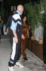 Pregnant VANESSA HUDGENS Arrives at Glen Powell