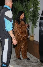 Pregnant VANESSA HUDGENS Arrives at Glen Powell