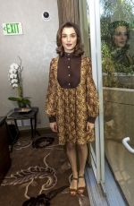 RACHEL WEISZ at Youth Press Conference 11/16/2015