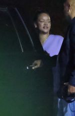 RIHANNA Out for Solo Dinner at Nobu in Hollywood 10/22/2025