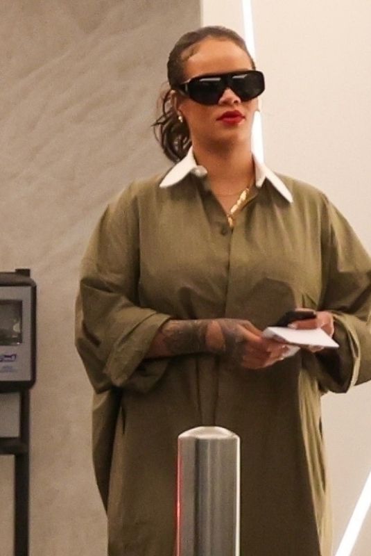 RIHANNA Out Shopping in Los Angeles 10/29/2025