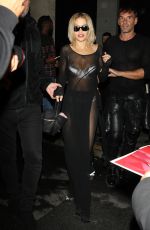RITA ORA Leaves Party at Grand Palais in Paris 10/03/2025
