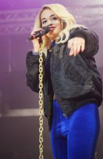 RITA ORA Performs at Radio 1 Extra in Manchester 11/13/2012