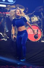 RITA ORA Performs at Radio 1 Extra in Manchester 11/13/2012
