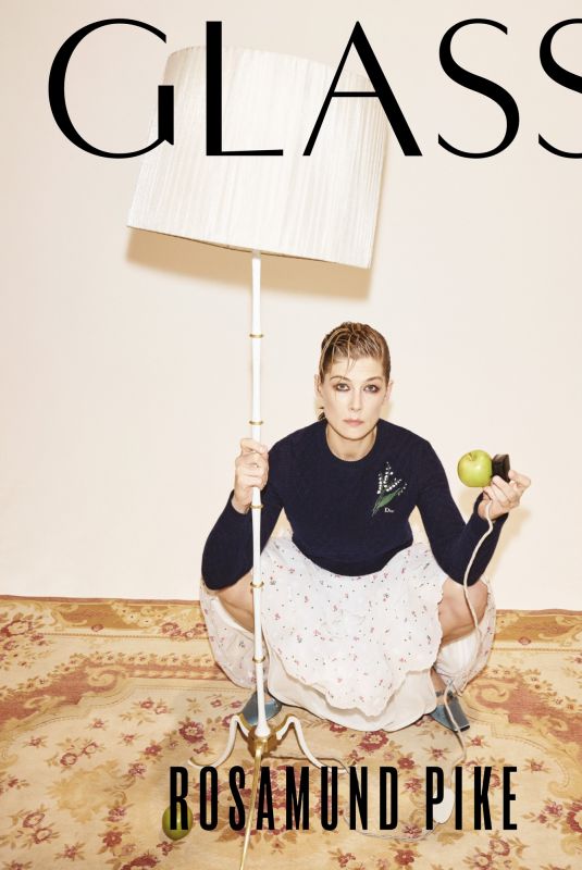 ROSAMUND PIKE in Glass Magazine, Autumn 2025