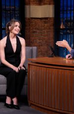 ROSE BYRNE at Late Night with Seth Meyers 10/10/2025