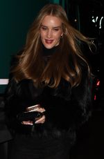 ROSIE HUNTINGTON-WHITELEY Leaves Carbone Restaurant in London 10/24/2025